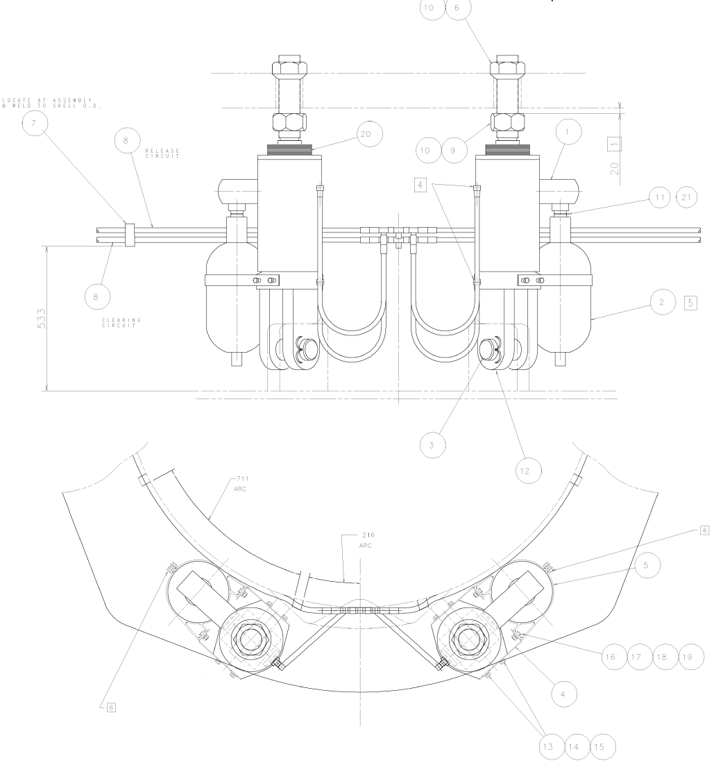 Cone Crusher Tramp Release Assembly