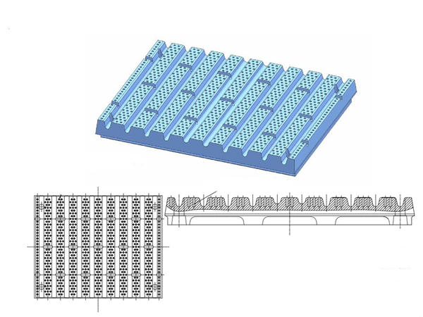 Conception de plaques de mâchoire de broyeur d'inserts TIC